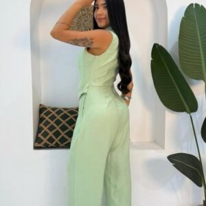 Macacão de Alfaiataria Verde